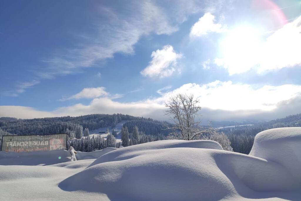 Grunenbach Allgaeu Apartment Rose Im Og מראה חיצוני תמונה